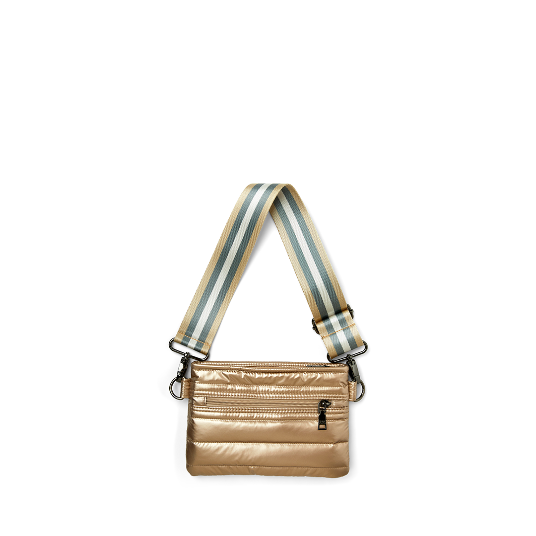 Pearl Cashmere with Stripe Strap