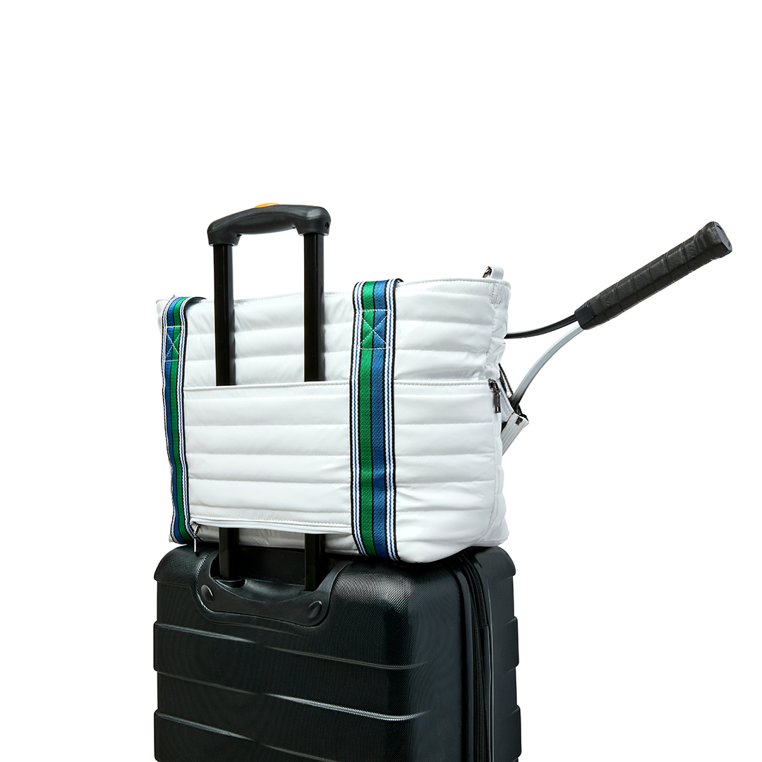 White Patent Colored Web