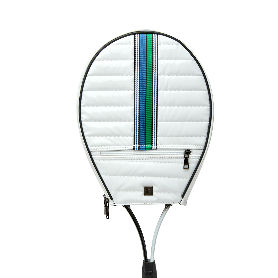 White Patent Colored Web