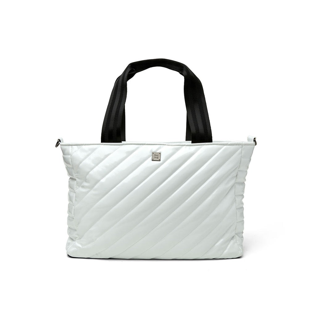 Think Royln Biba Tote - Large Quilted Puffer Large Tote Bag