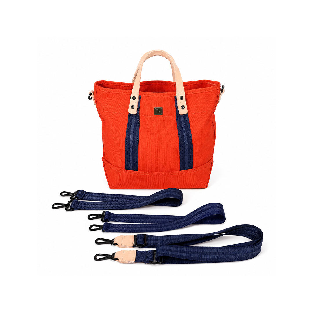 Sunset with Navy Straps
