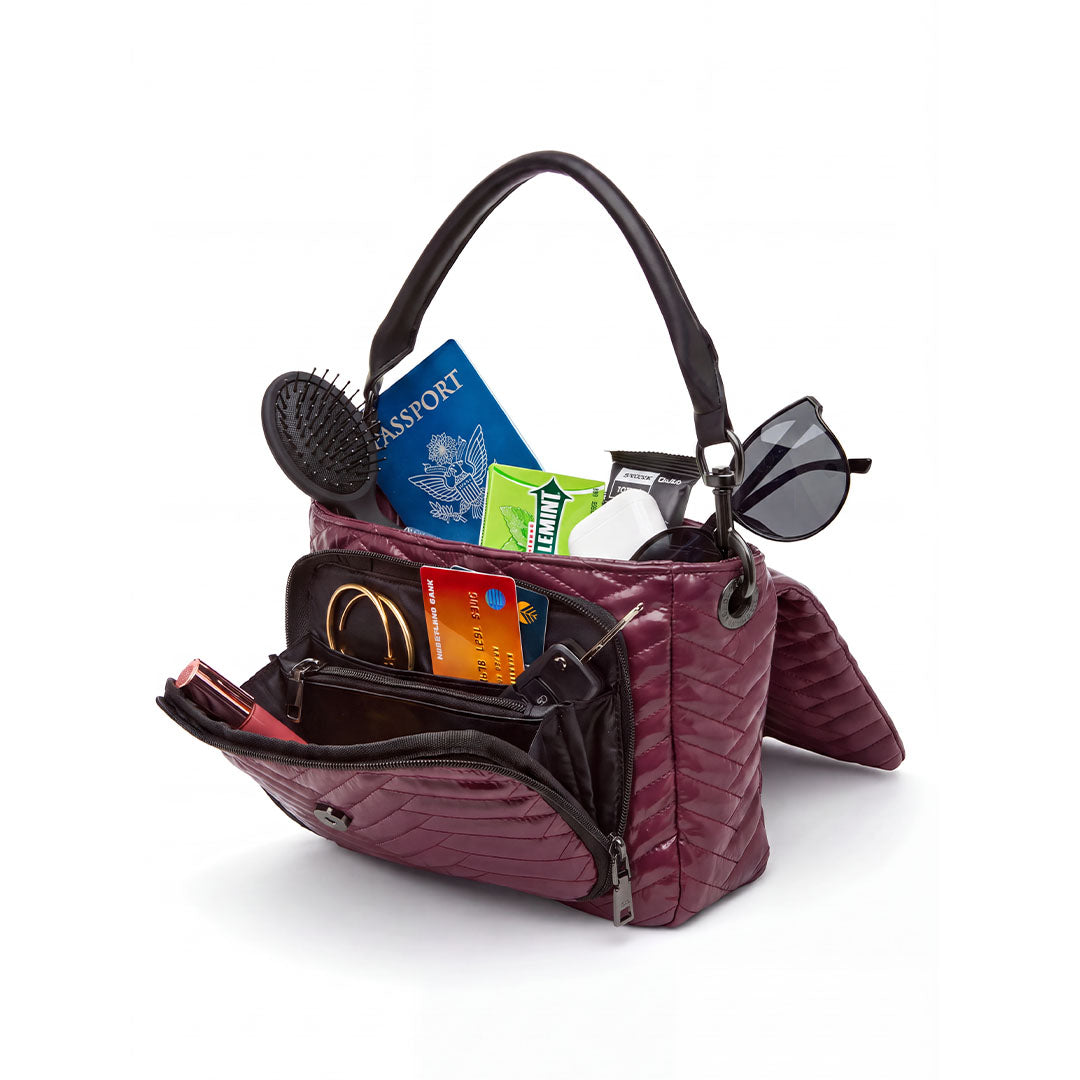 Moto Glossy Deep Burgundy