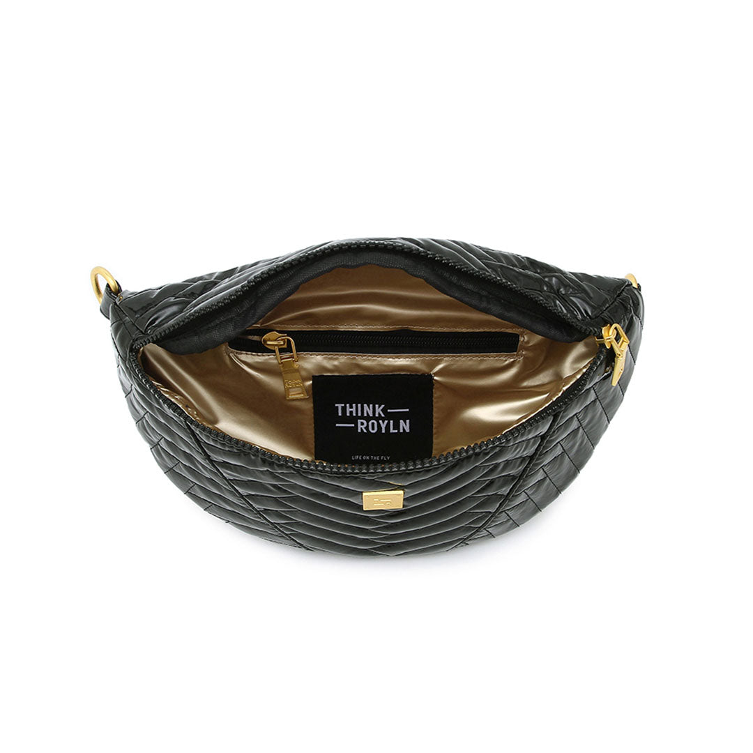 Black Patent Nylon
