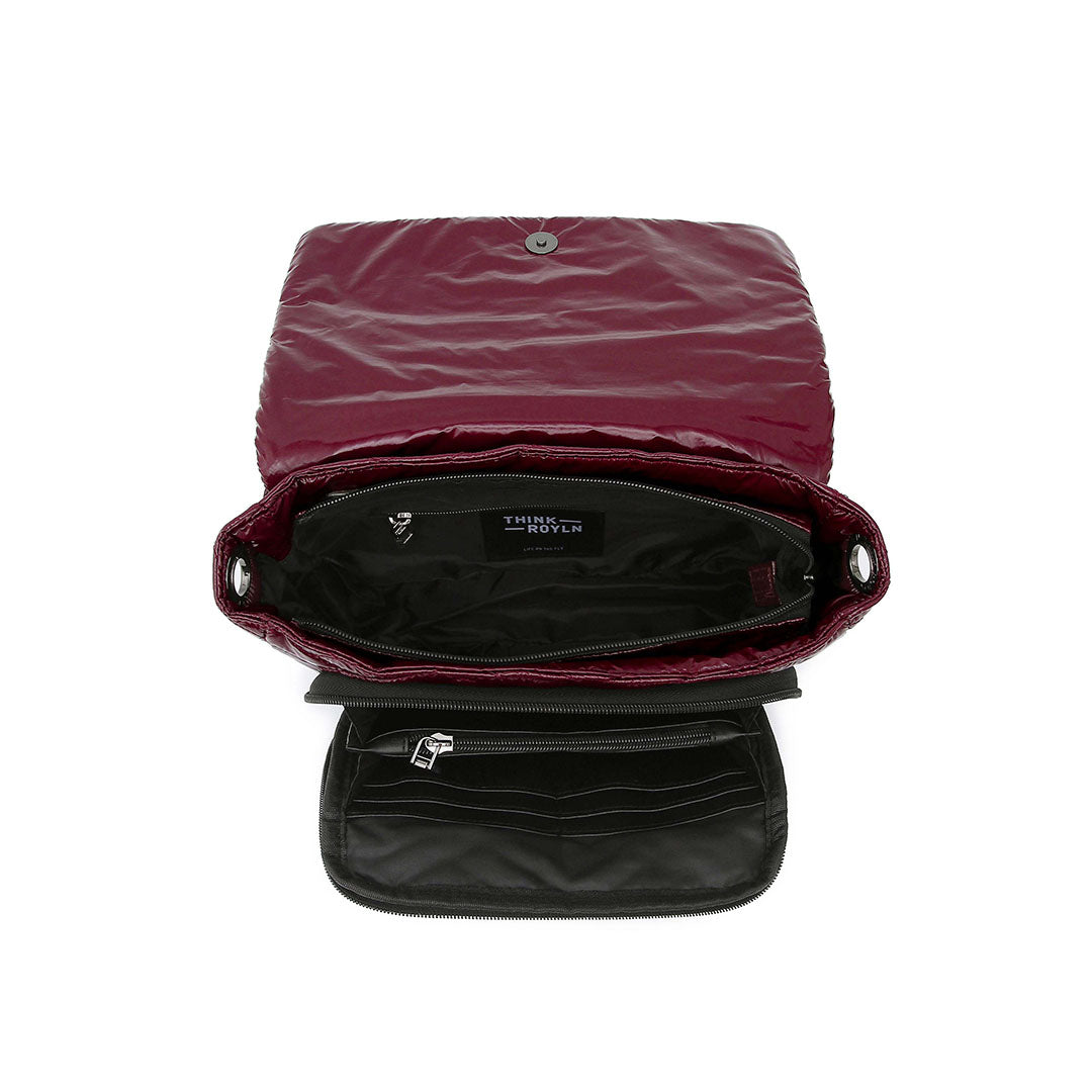 Moto Glossy Deep Burgundy