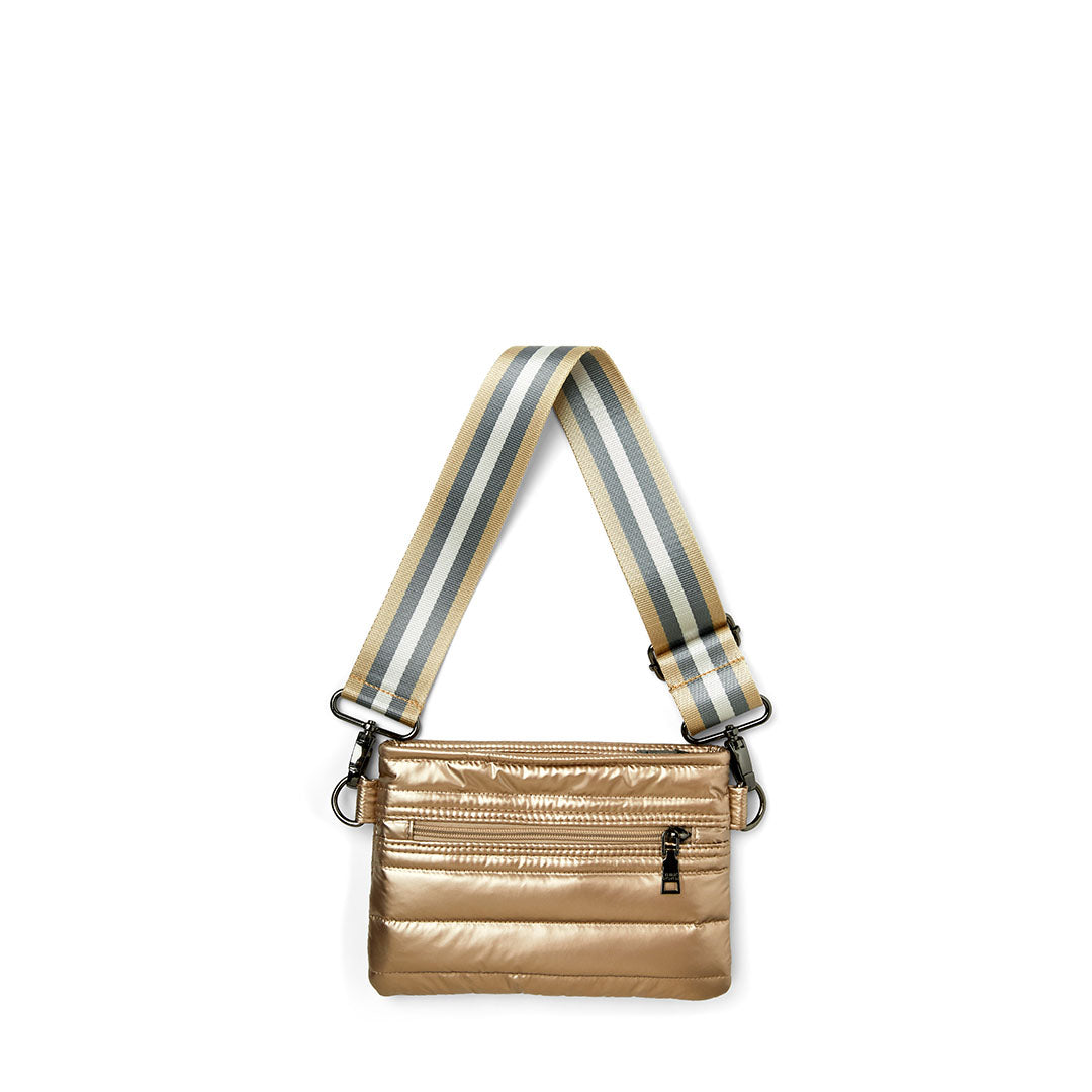 Pearl Cashmere with Stripe Strap