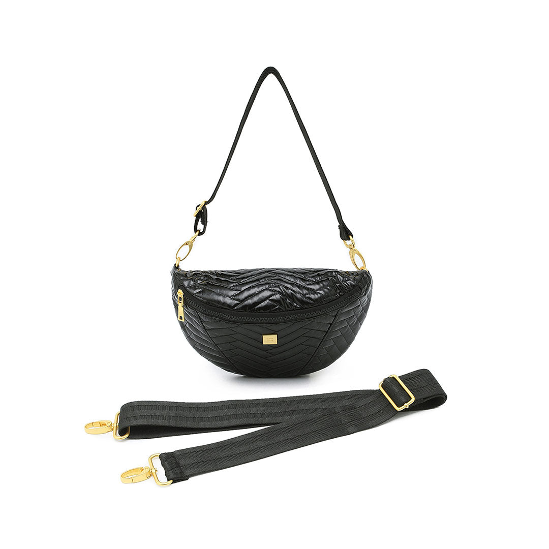 Black Patent Nylon