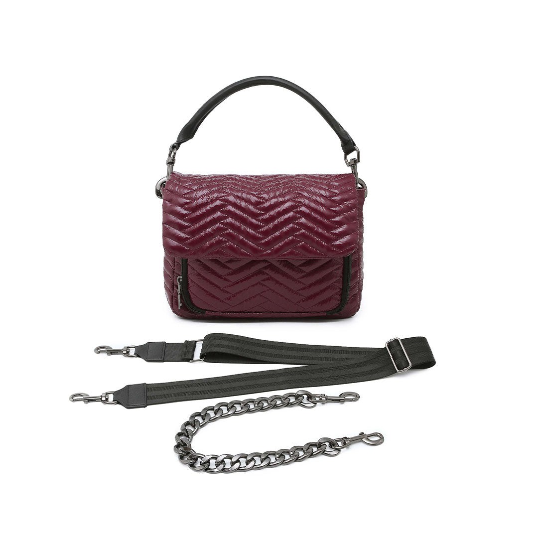Moto Glossy Deep Burgundy