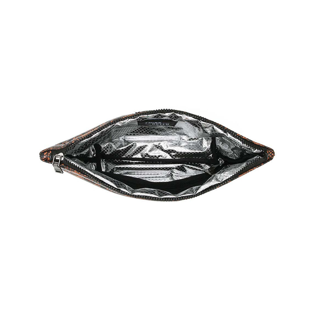 Neo Python Glossy Cocoa and Black Patent