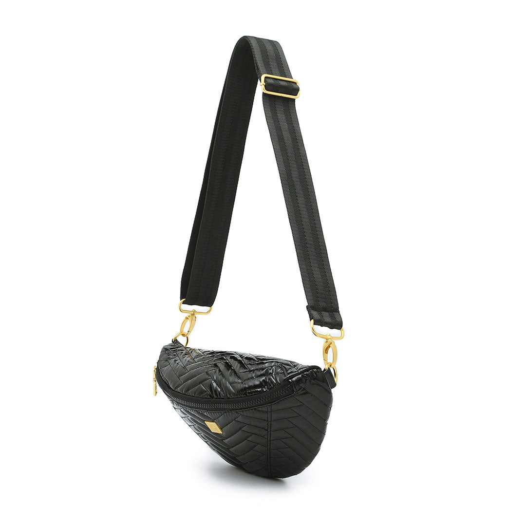 Black Patent Nylon