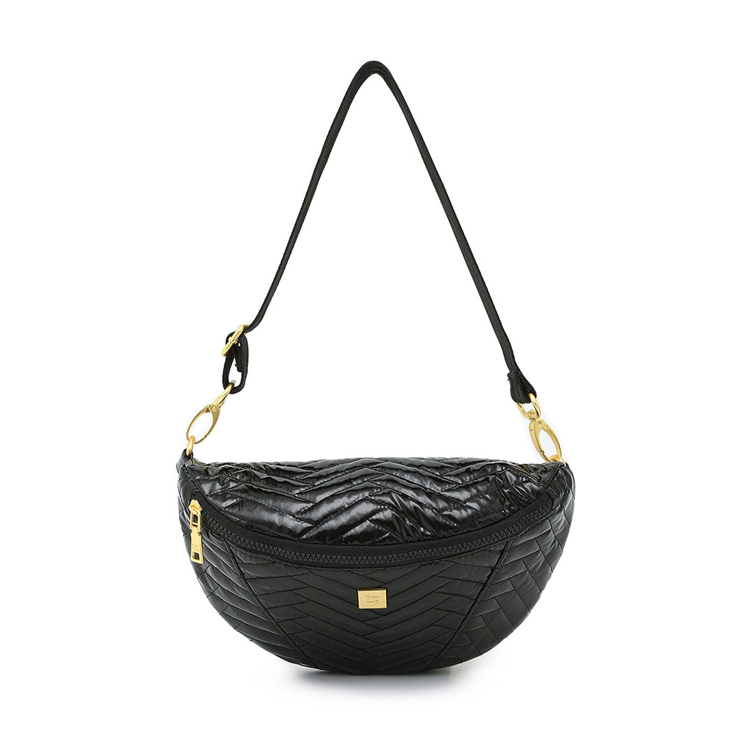 Black Patent Nylon