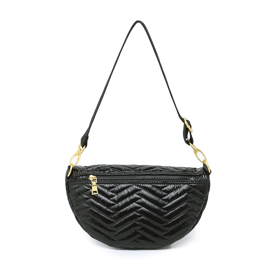 Black Patent Nylon