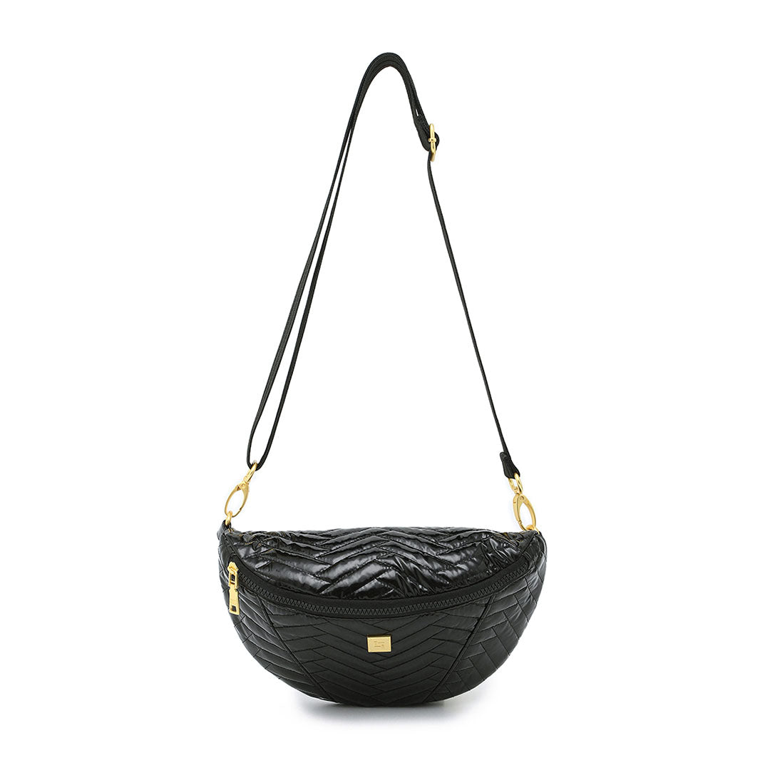 Black Patent Nylon