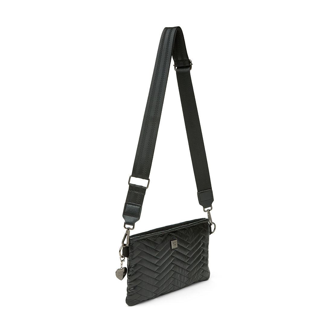 Pearl Black with Moto Quilting