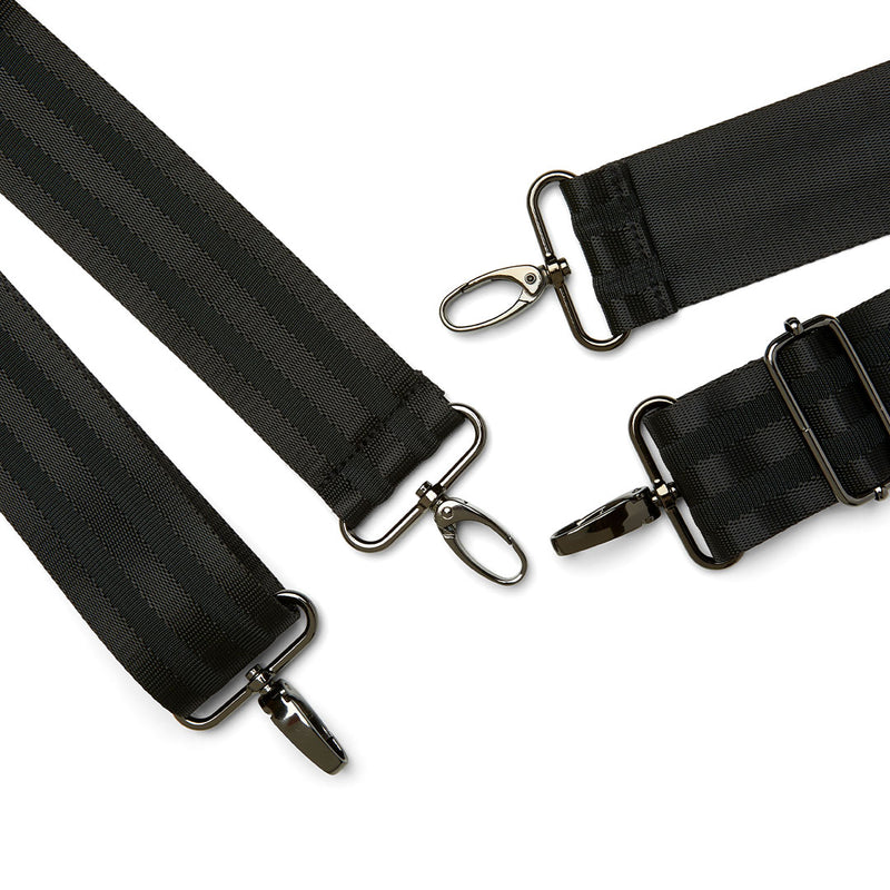 ONEFLOW Shoulder Strap for Bags Black Strap Made of Faux Leather