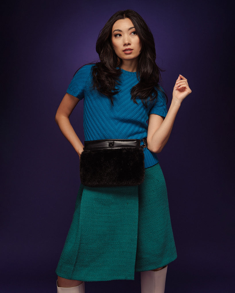 THINK ROYLN Womens Limelight Flap Shoulder Bag Emerald Green ( ) for sale  online