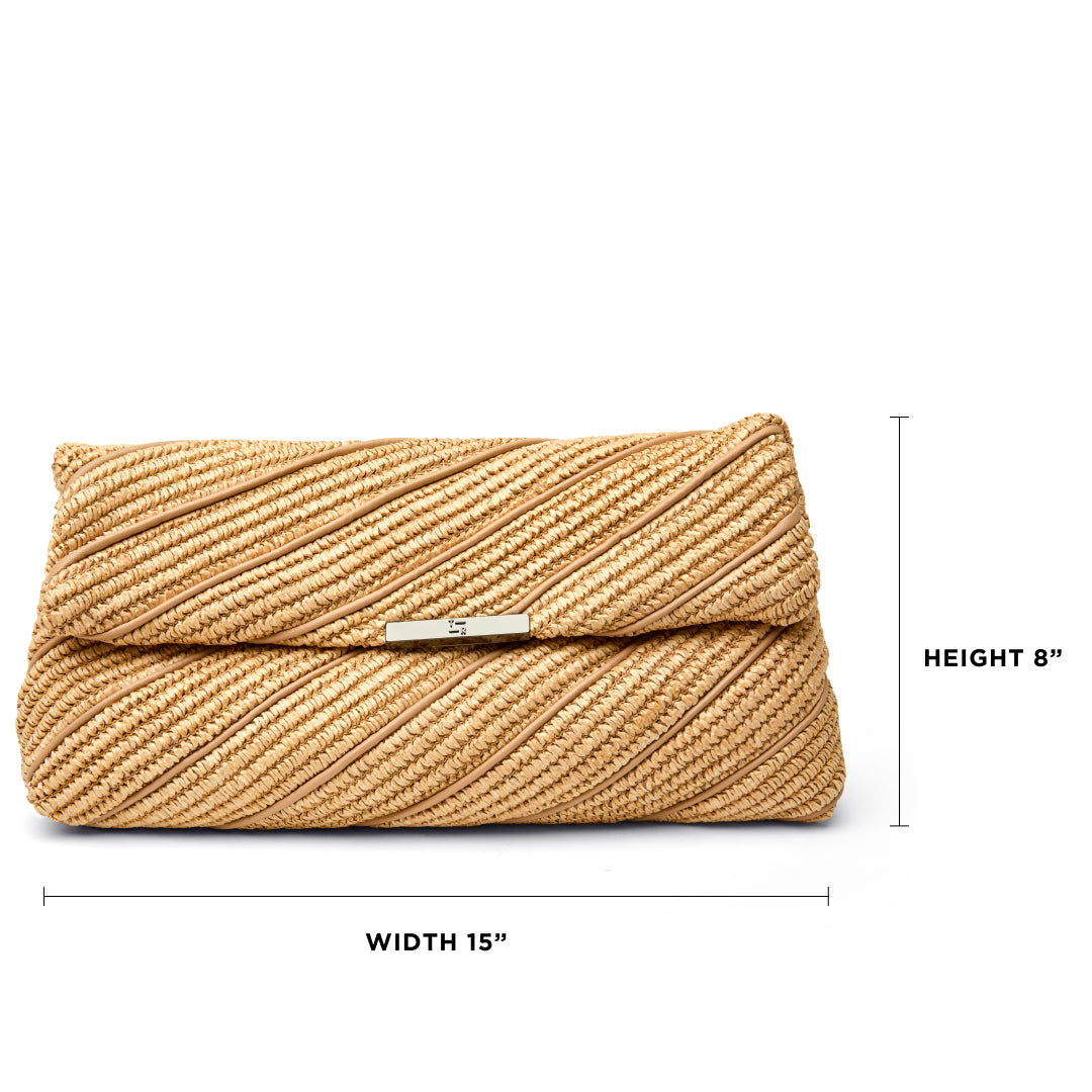 Sand Raffia With Woven Luxe