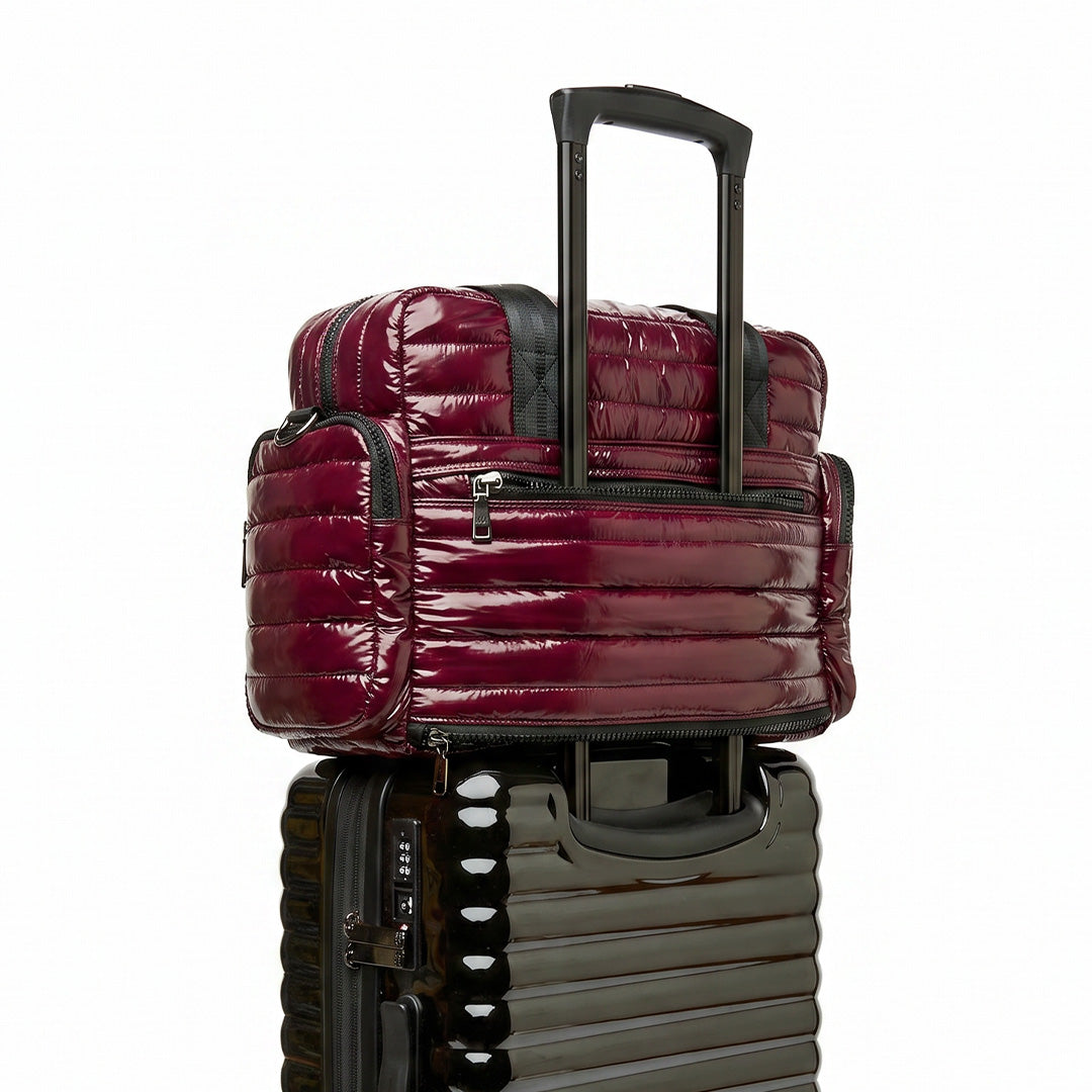 Glossy Deep Burgundy