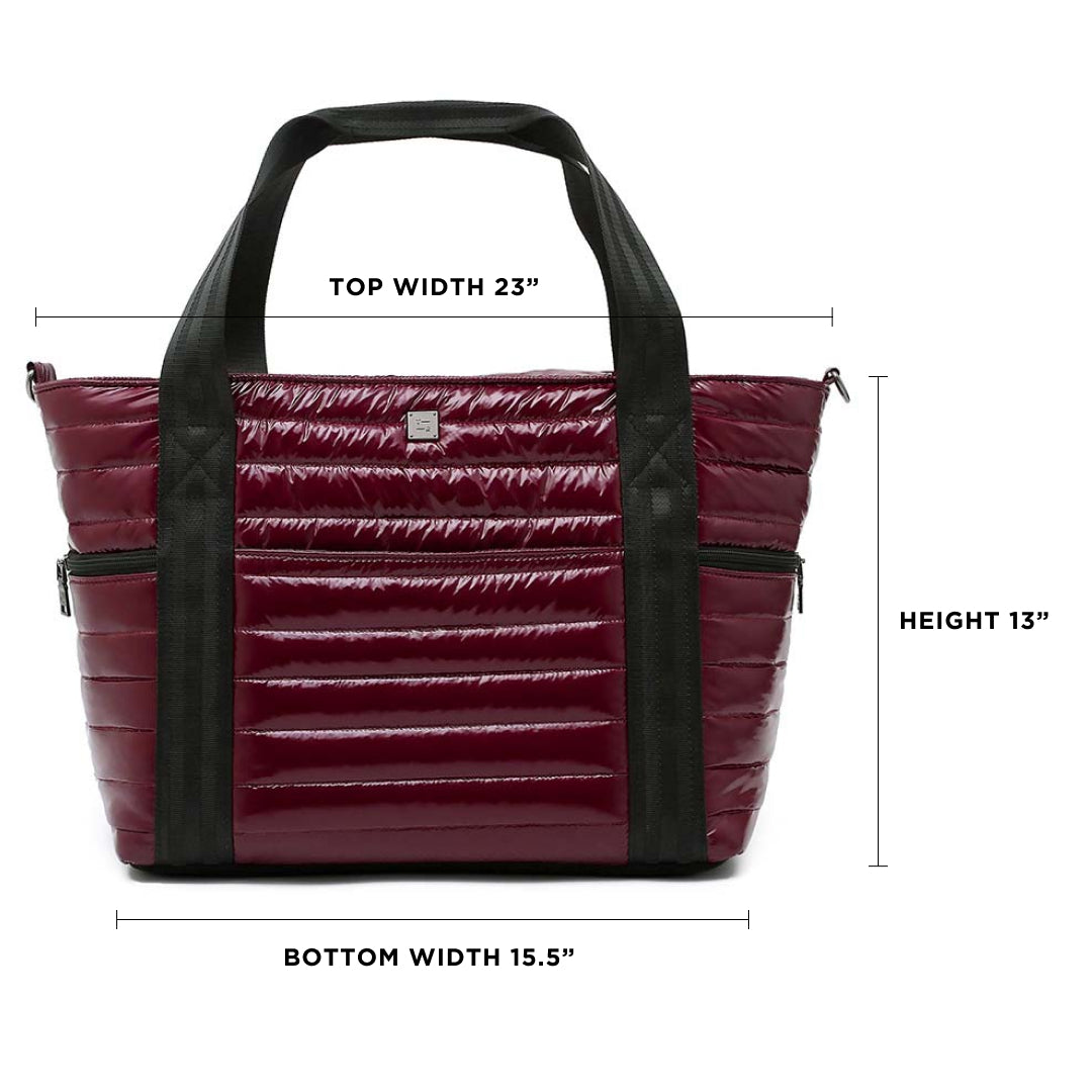 Glossy Deep Burgundy