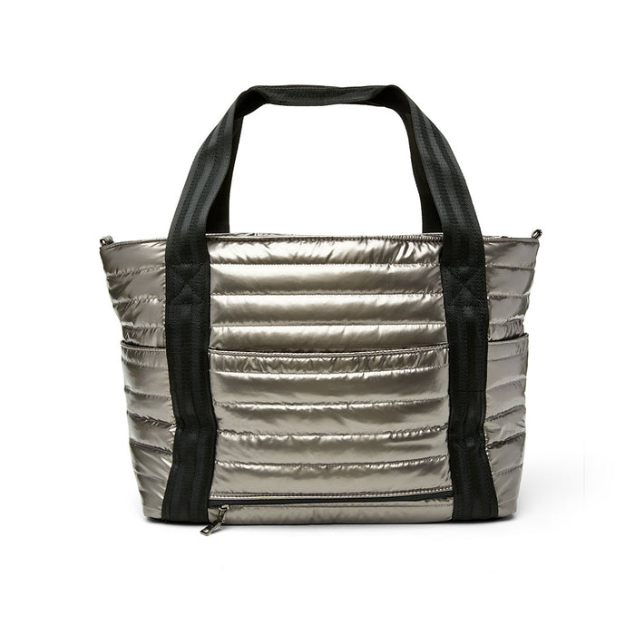 Bolso Wingman Think Royln Para Mujer, Líquido Plateado, Tall | Cuotas