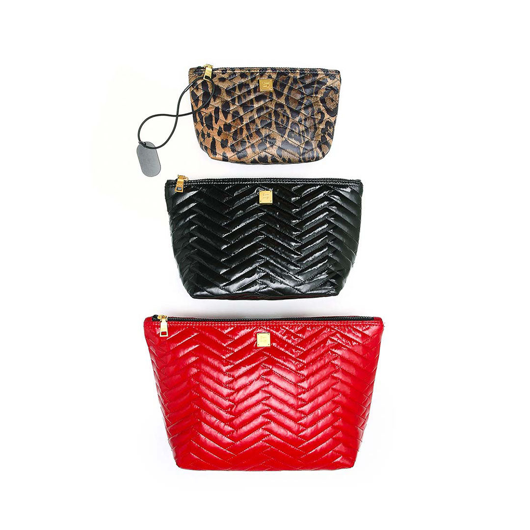 Lipstick Patent Moto Black Patent Moto and Leopard Moto