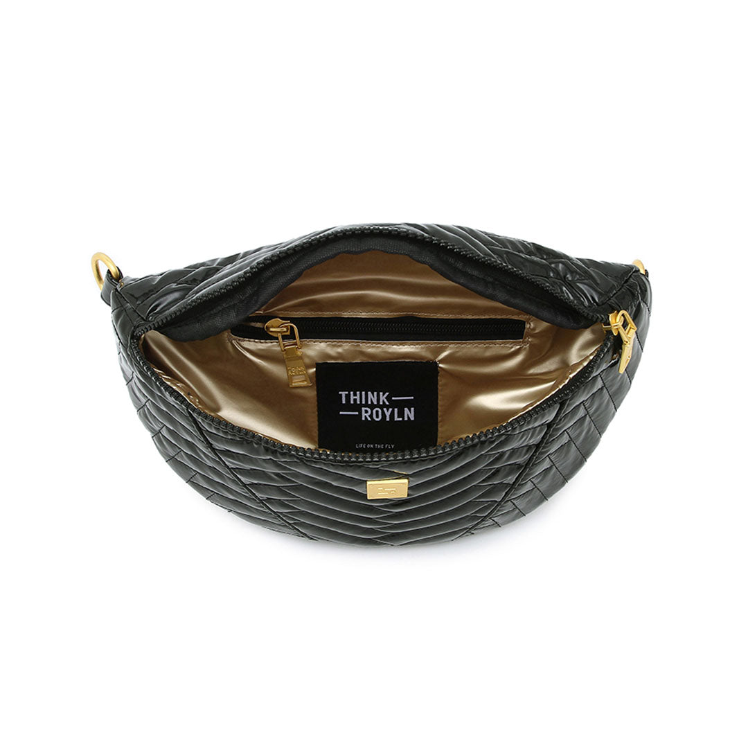Black Patent Nylon