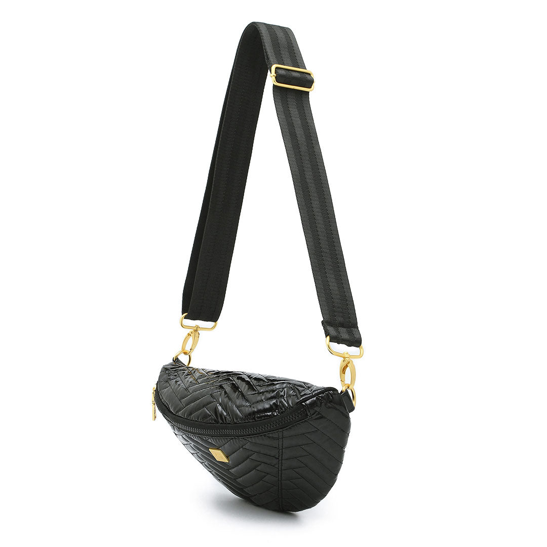 Black Patent Nylon