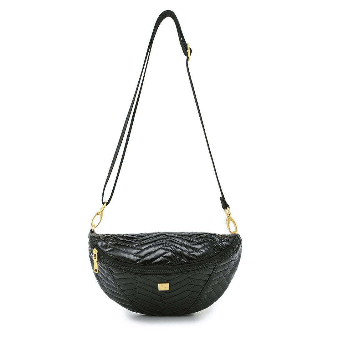 Black Patent Nylon