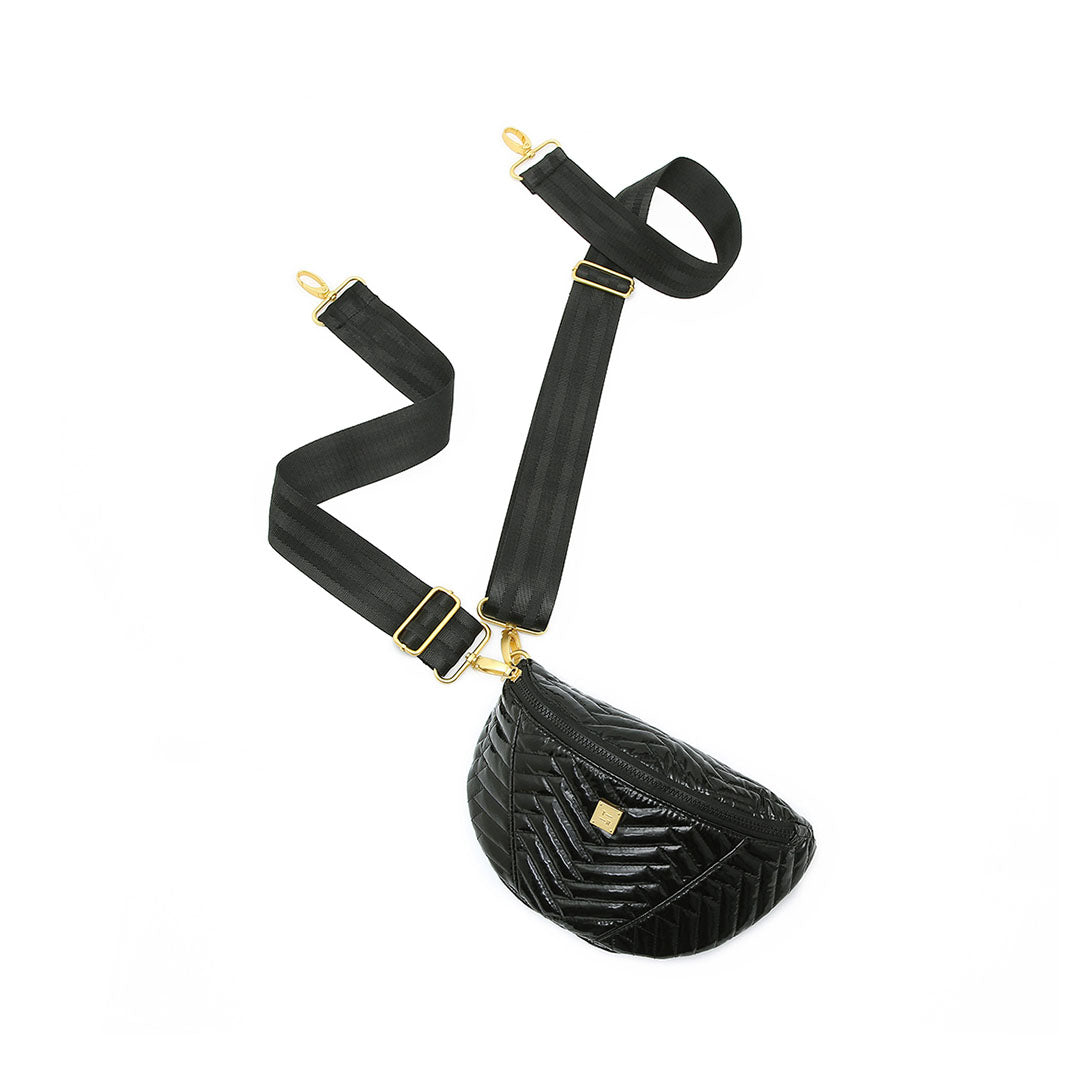 Black Patent Nylon