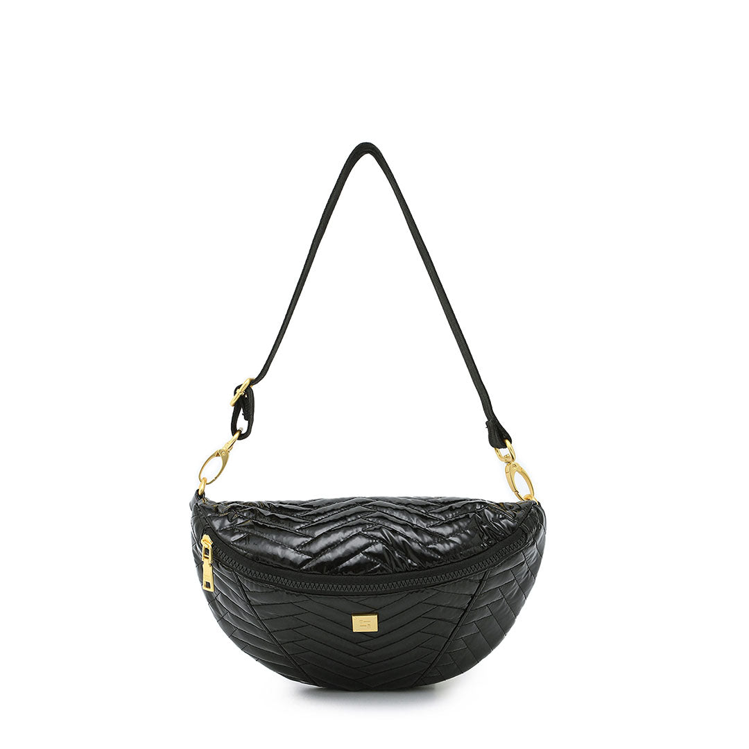 Black Patent Nylon