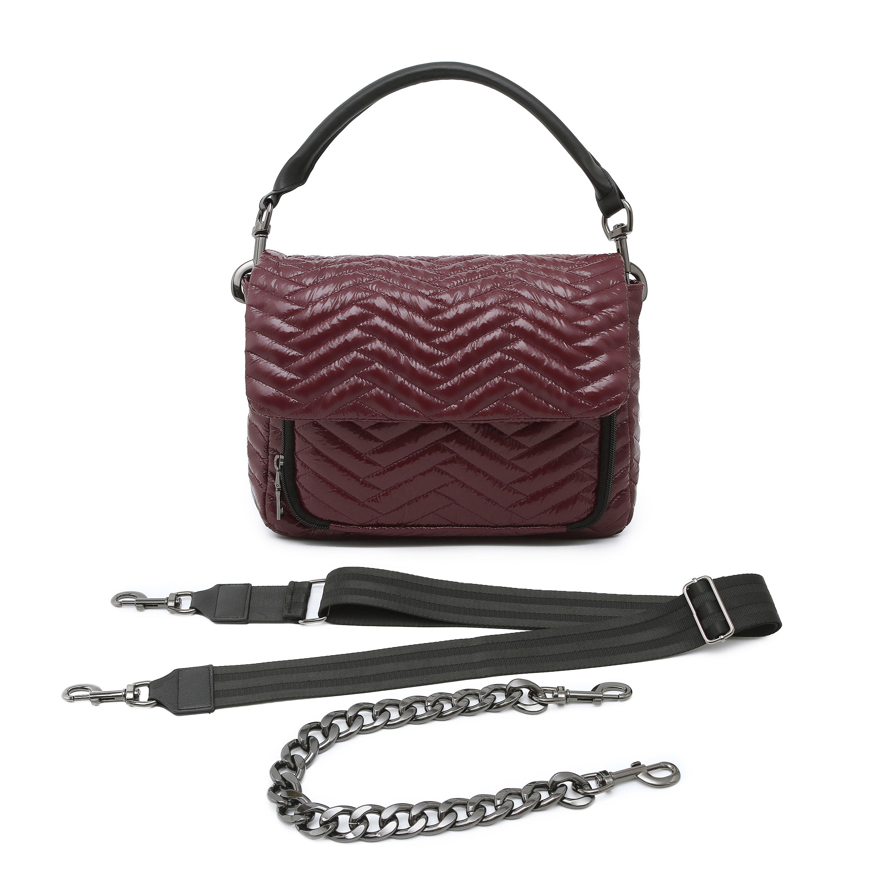 Glossy Deep Burgundy
