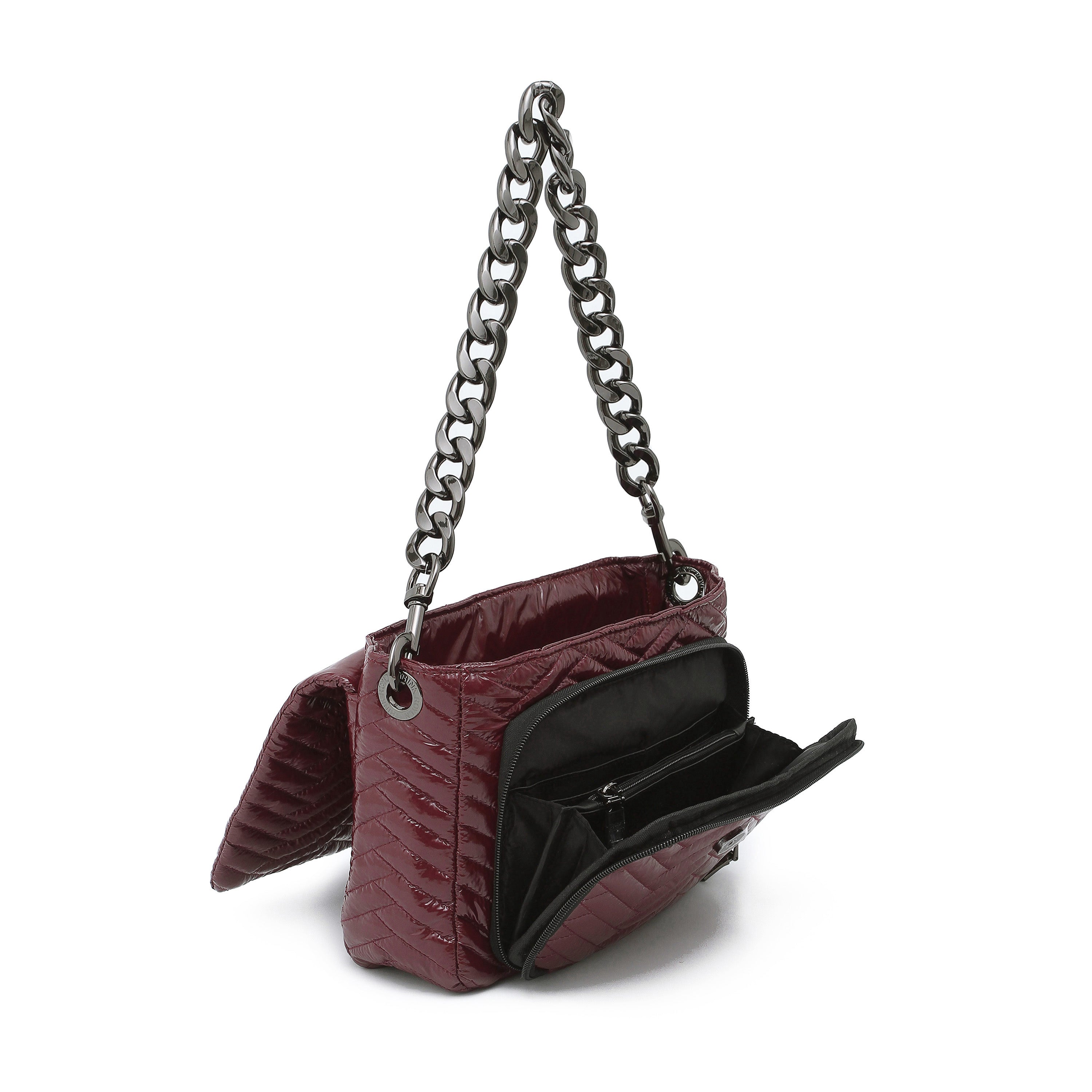 Glossy Deep Burgundy