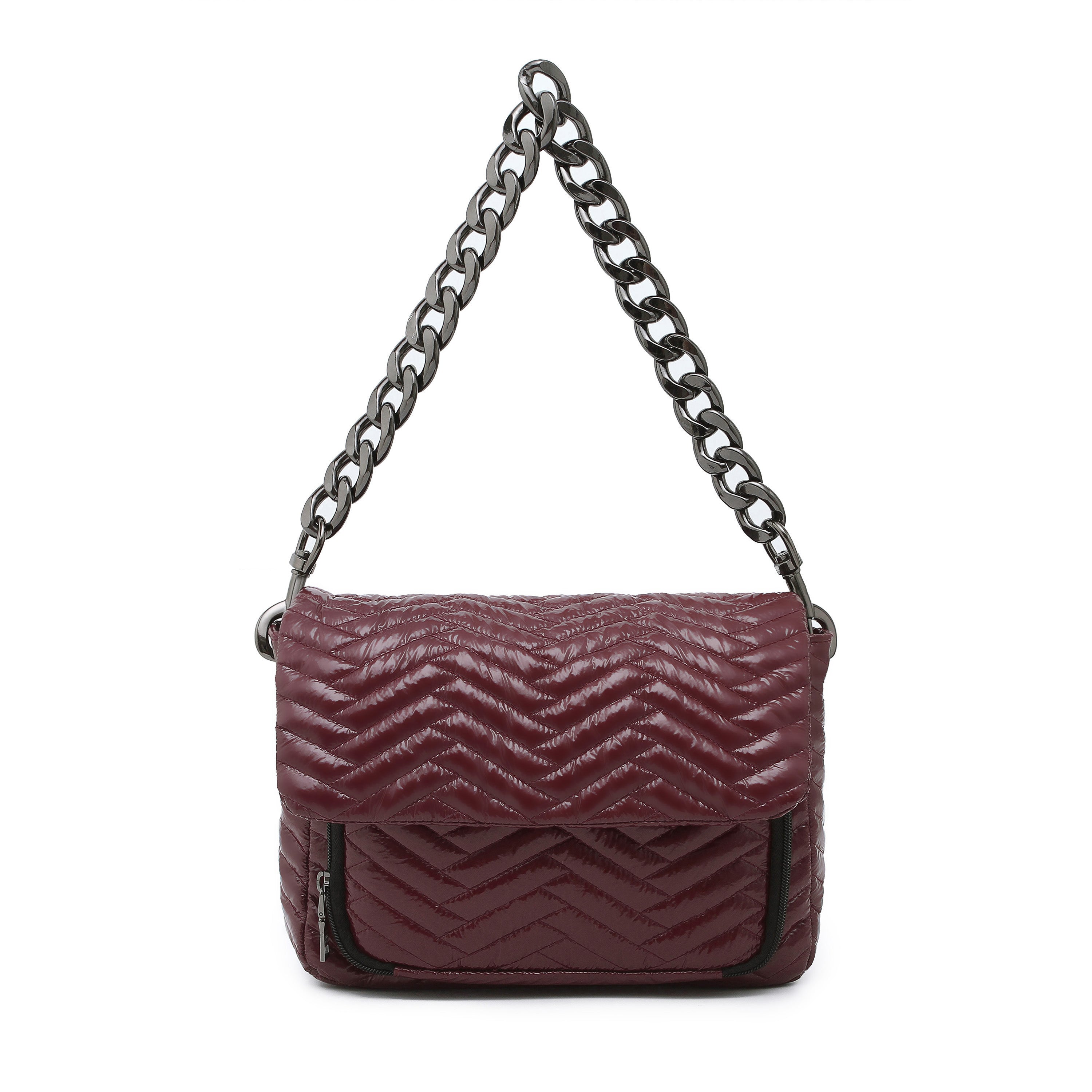 Glossy Deep Burgundy