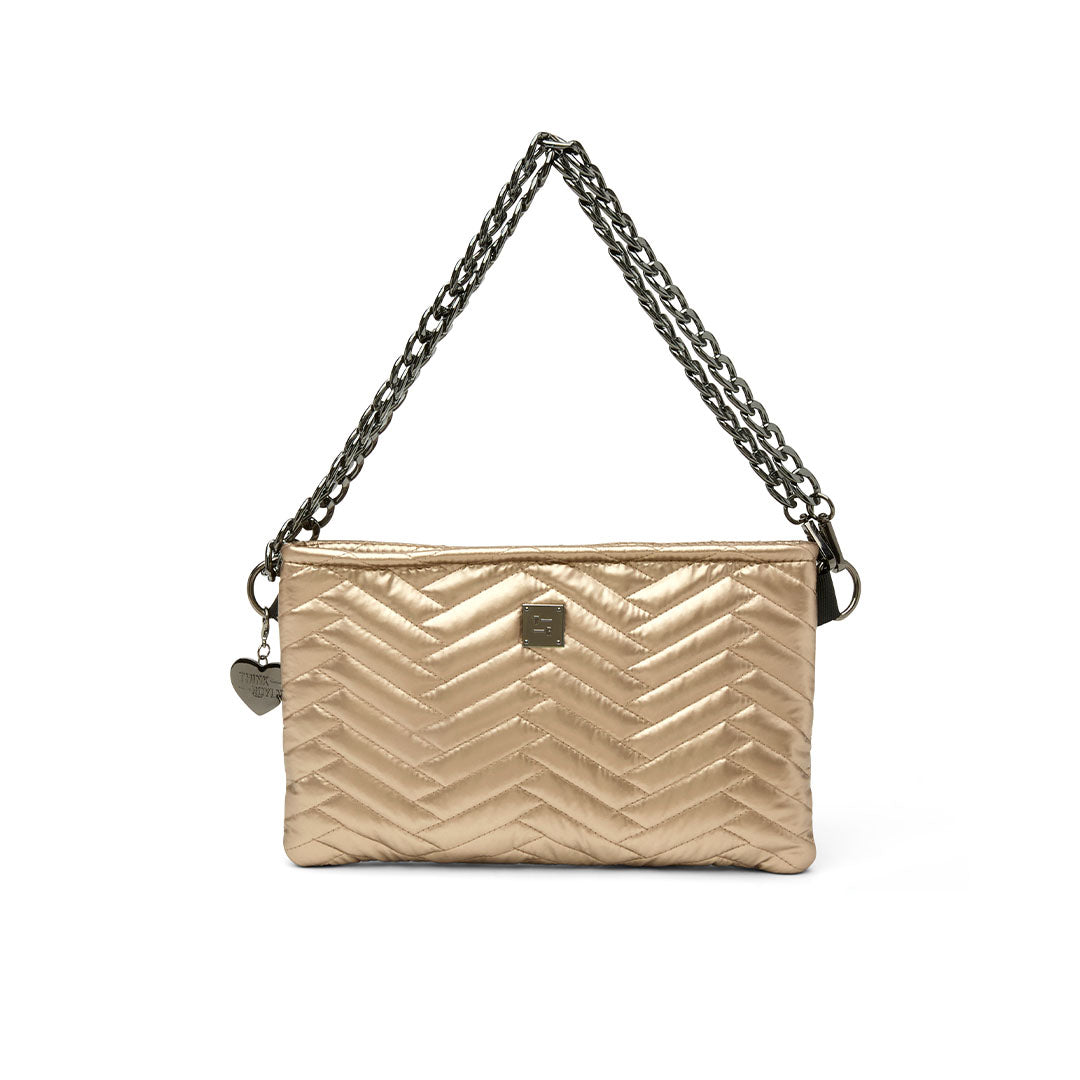 Pearl Cashmere with Moto Quilting