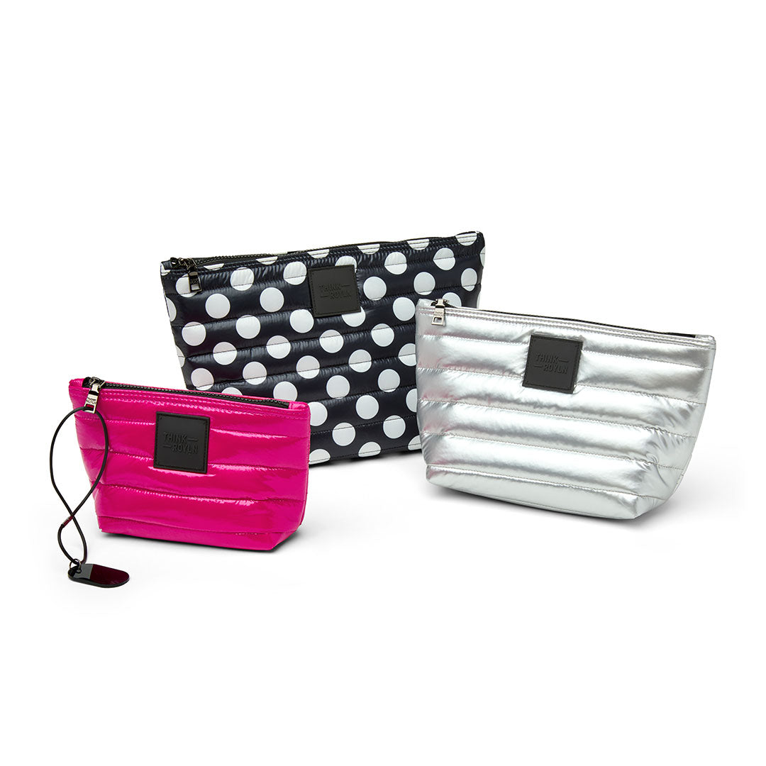 Travel Trio Organizational Pouches - Leopard/Burgandy/Chocolate main image 0
