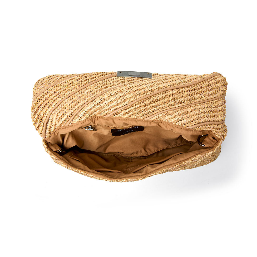 Sand Raffia With Woven Luxe