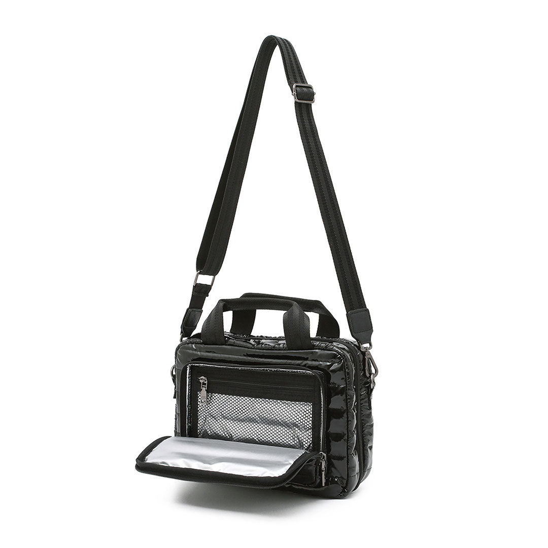 Black Patent Nylon