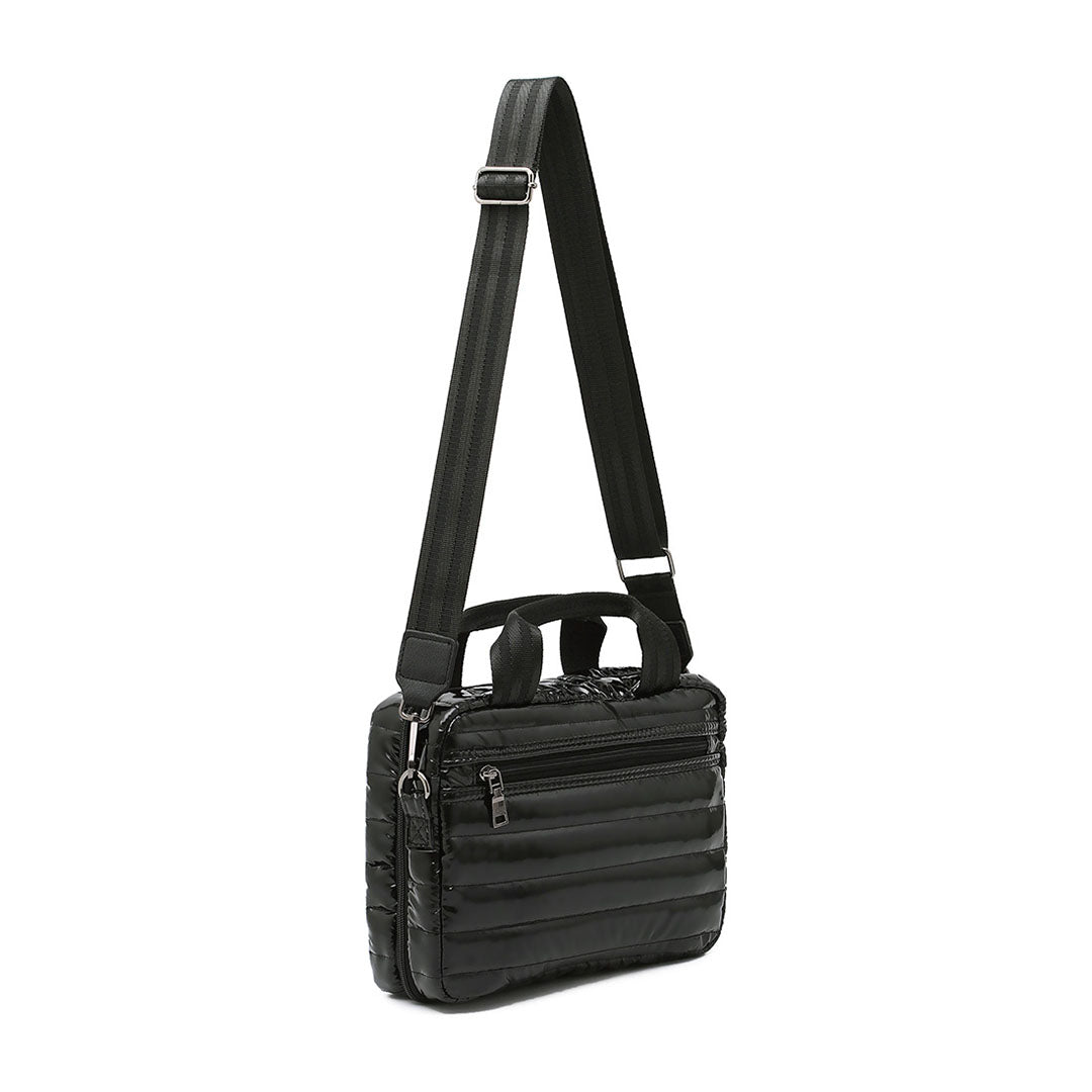 Black Patent Nylon