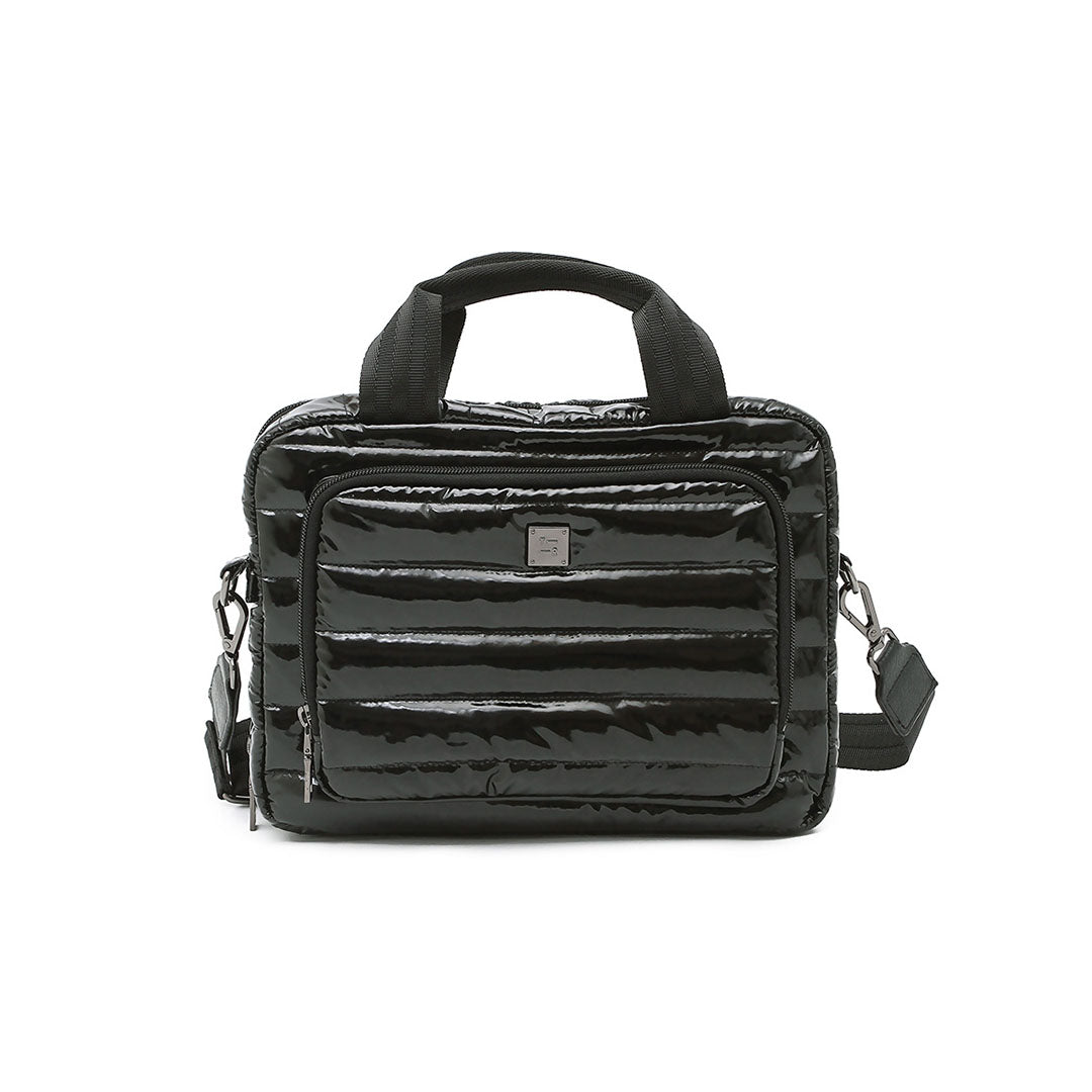 Black Patent Nylon