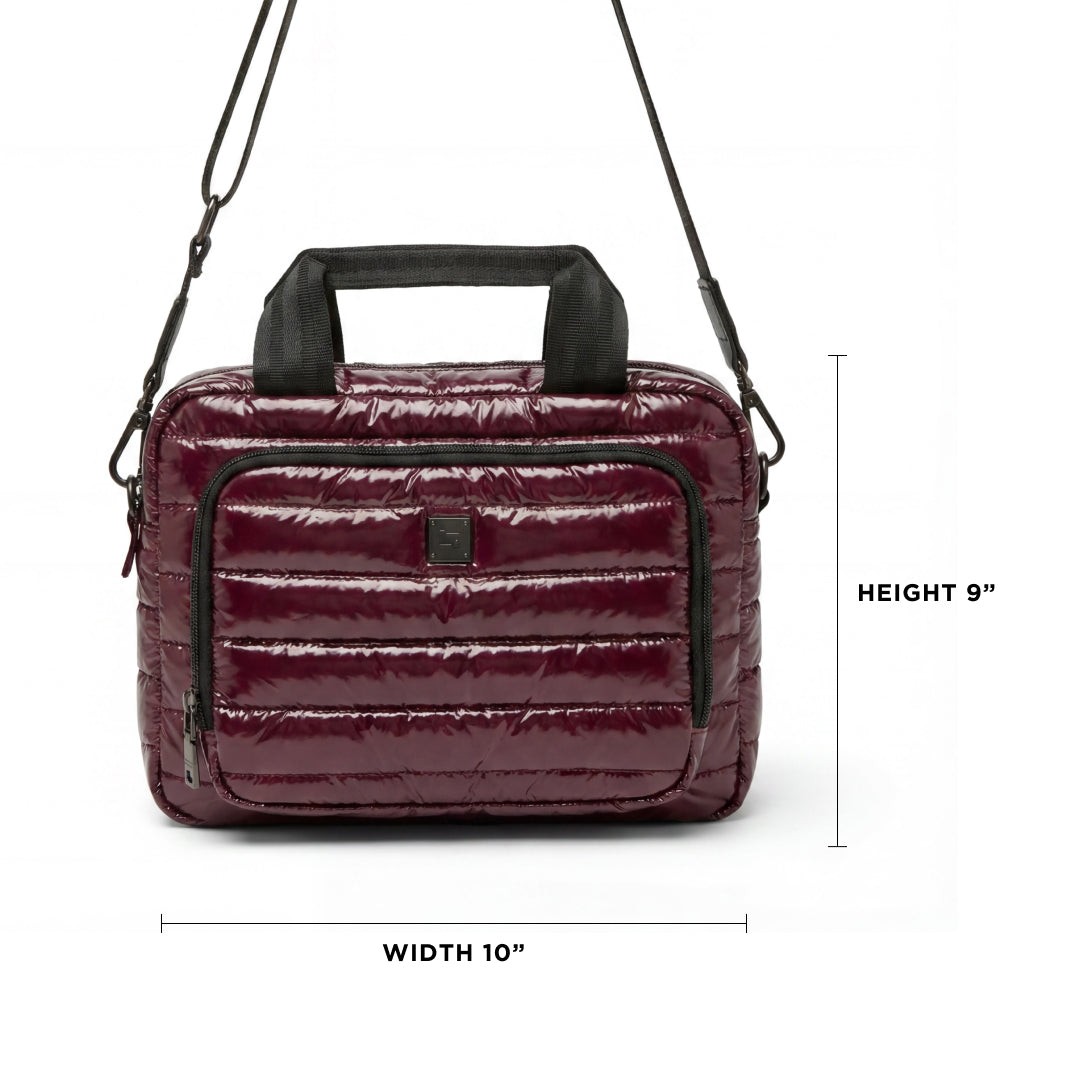 Glossy Deep Burgundy