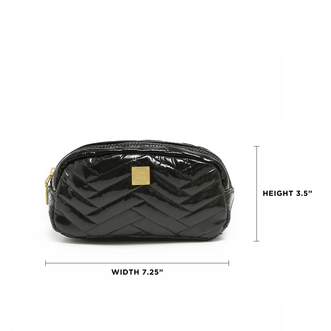 Black Patent Moto