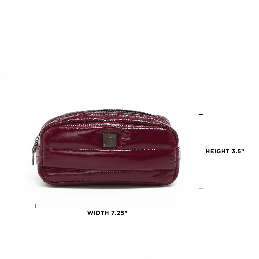 Glossy Deep Burgundy