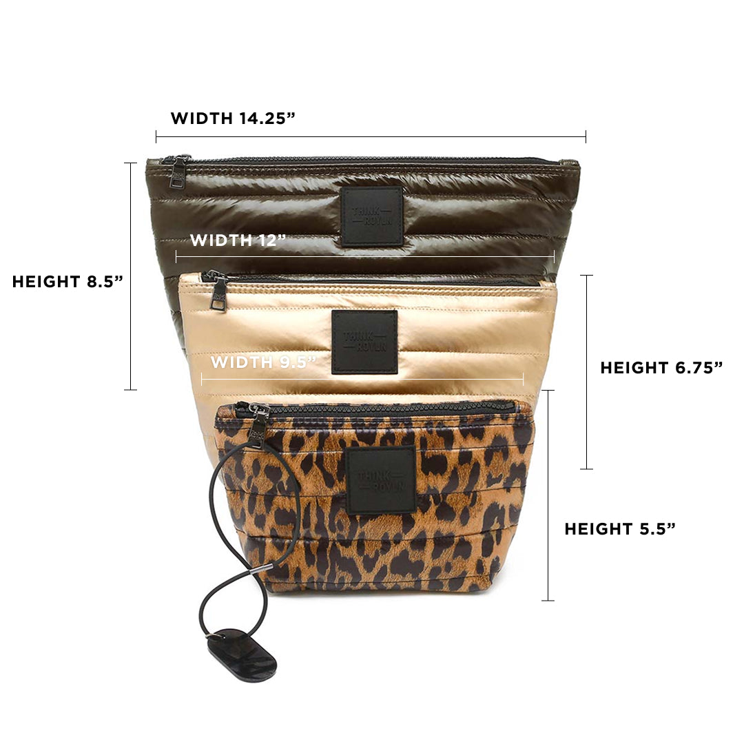 Glossy Chocolate Pearl Cashmere and Leopard