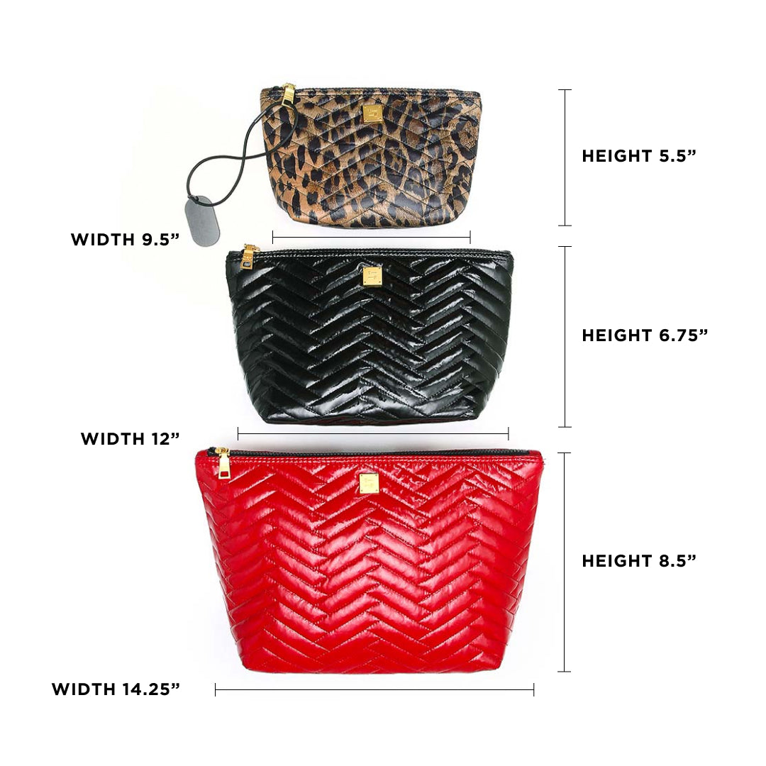 Lipstick Patent Moto Black Patent Moto and Leopard Moto