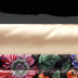 Black Floral Pearl Cashmere and Black Patent