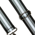 Black, Pewter and White Strap Set