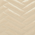 Blonde Patent with Moto Quilting