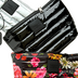 Floral Black Patent and Pearl Silver
