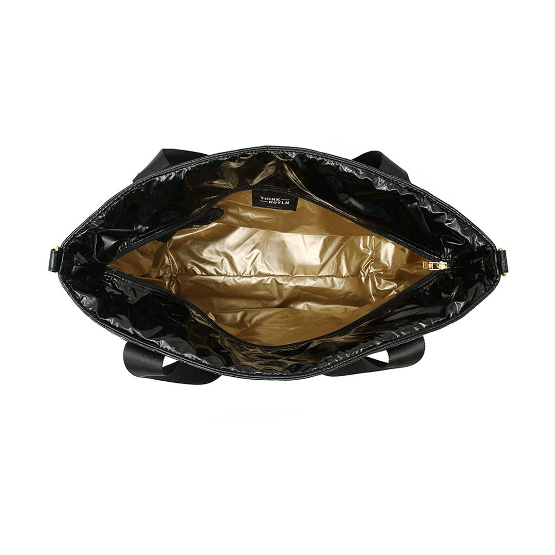Black Patent Nylon