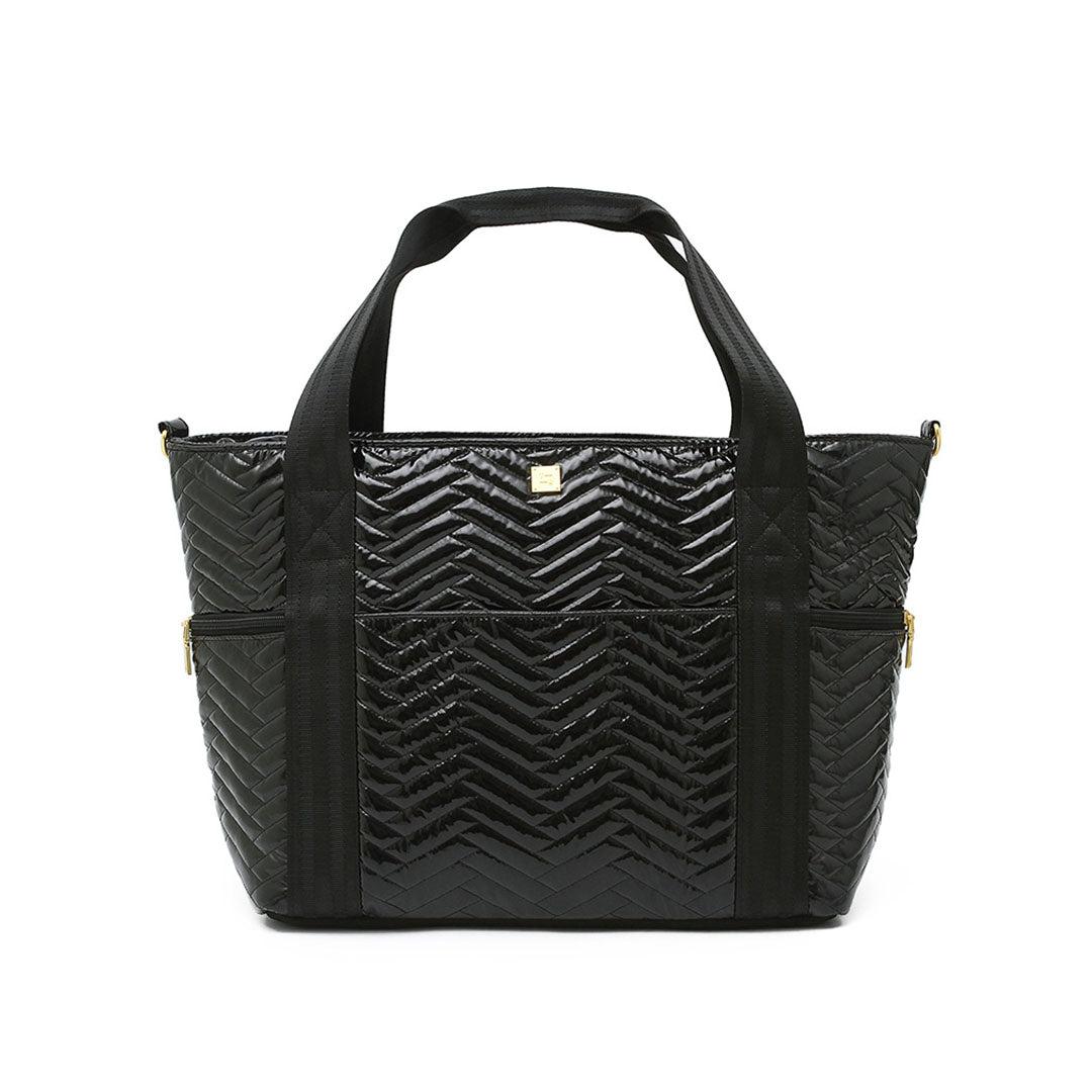 Black Patent Nylon