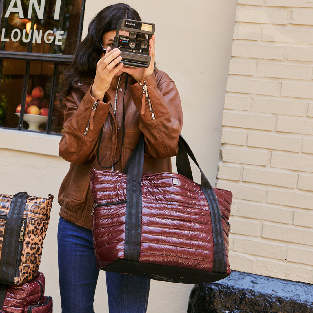 Glossy Deep Burgundy